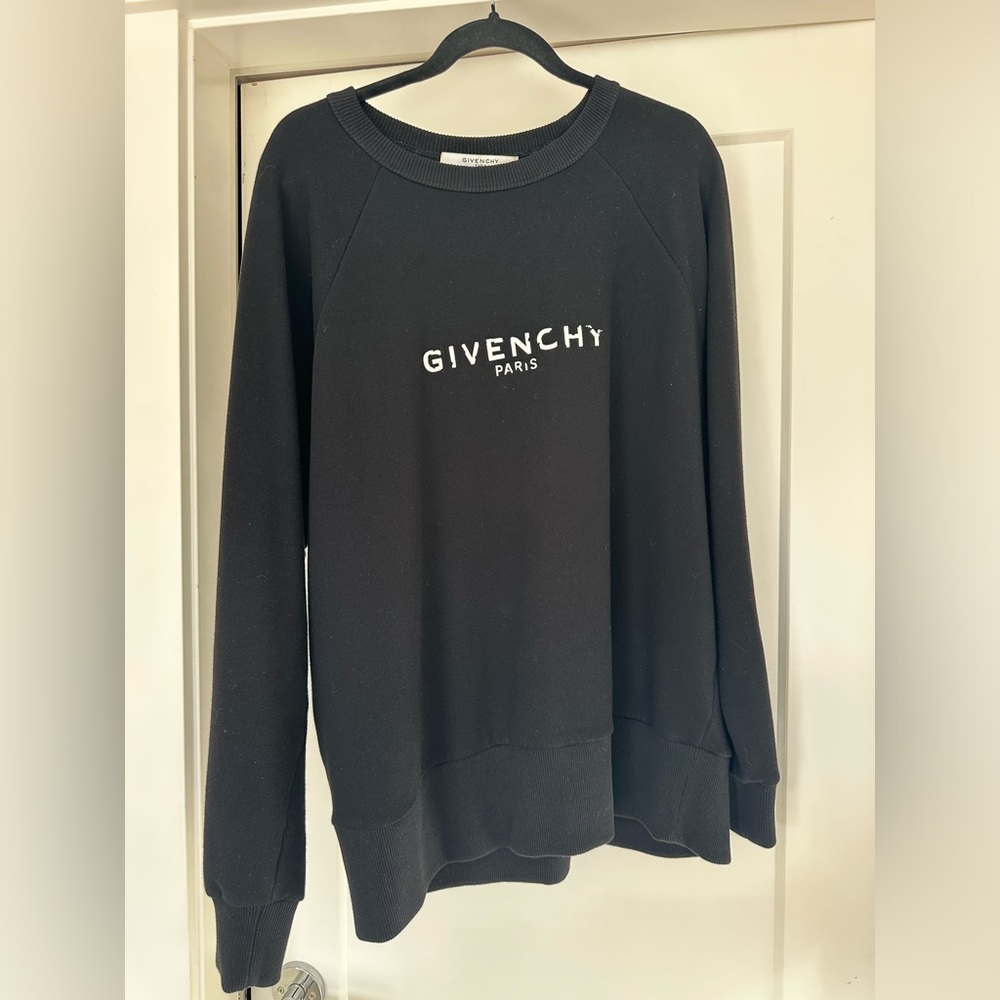 Mens Givenchy long sleeve sweater (XL)